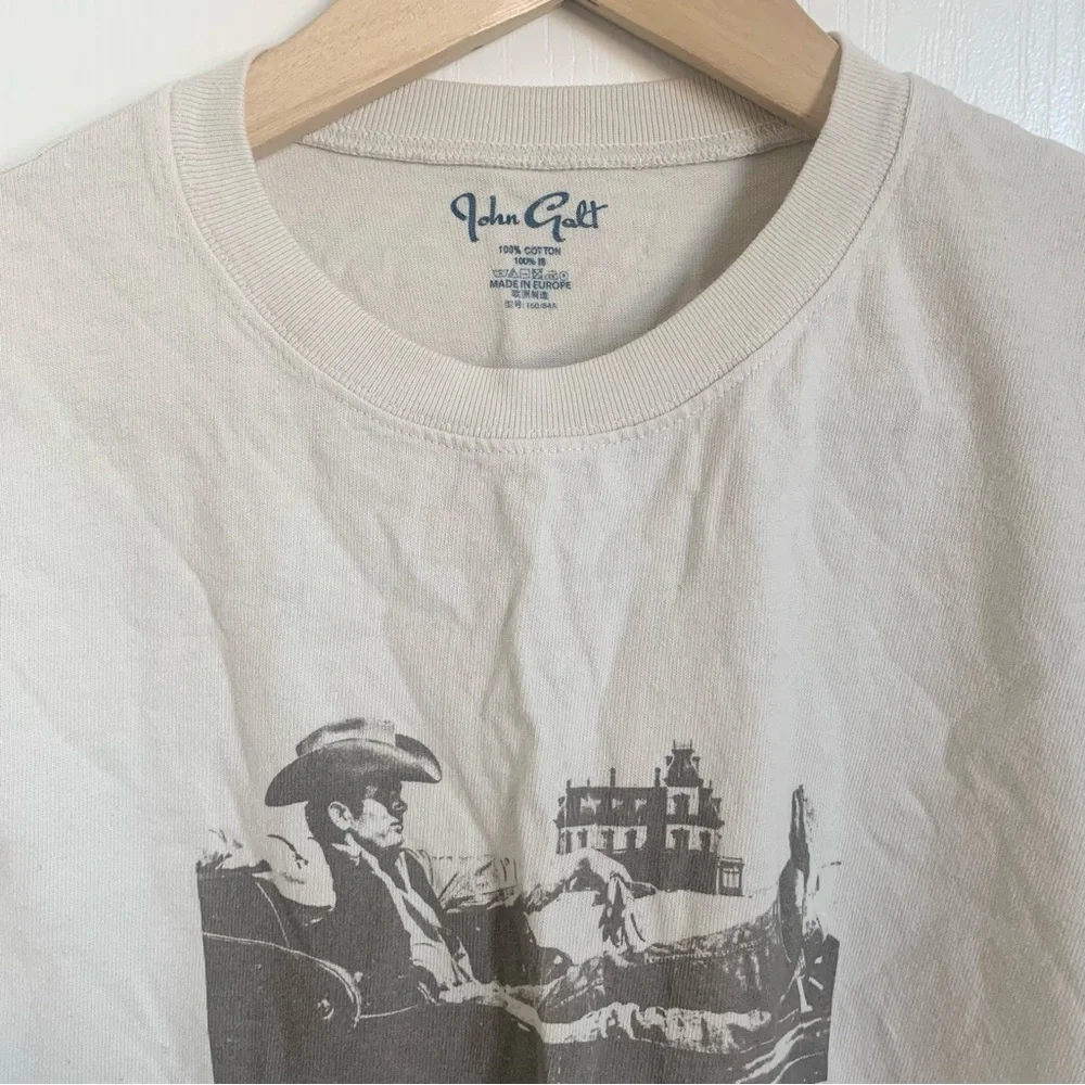 Brandy Melville Beige James Dean Tee - Picture 2 of 2